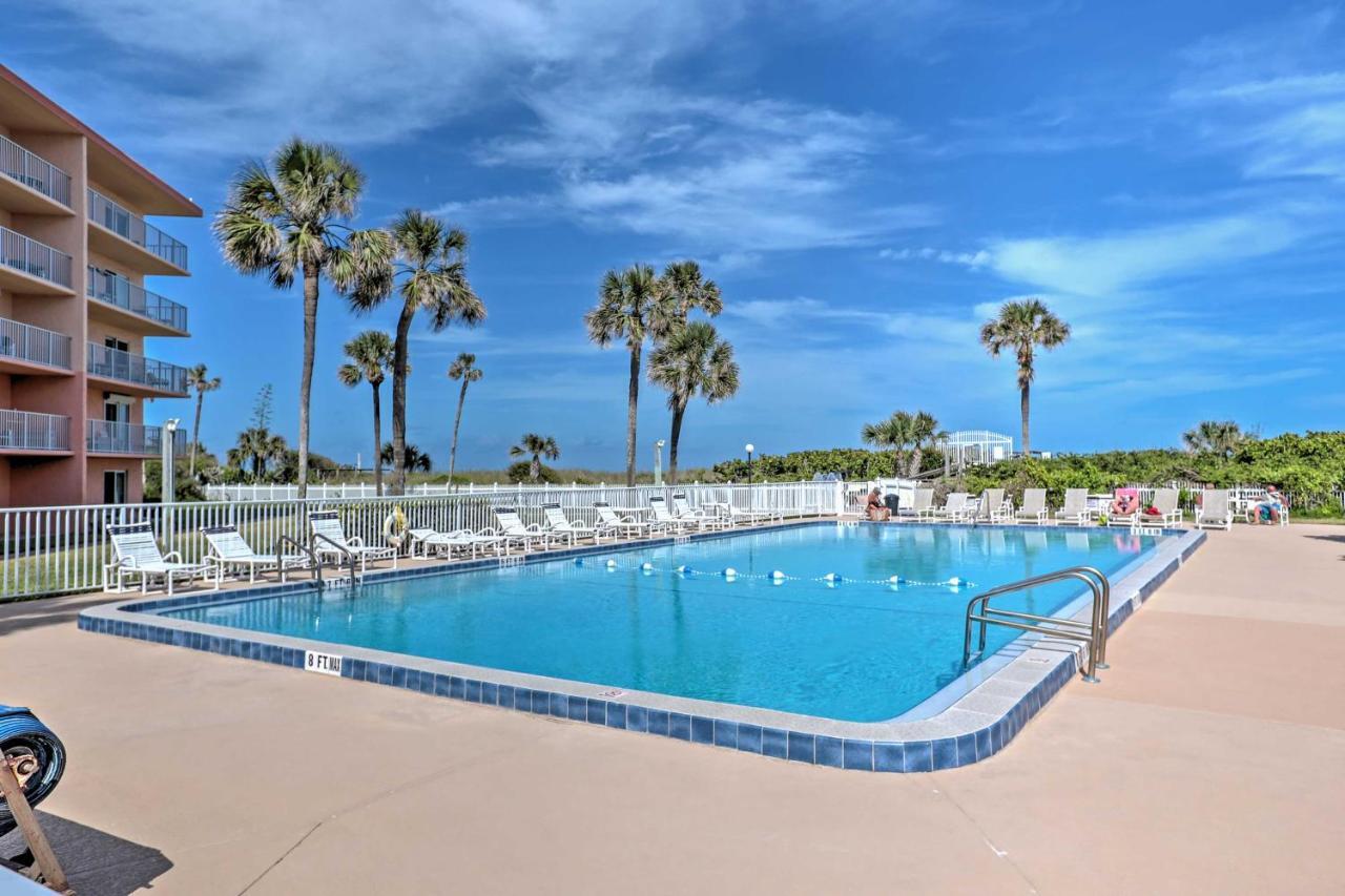 Oceanfront Cocoa Beach Condo With View Walk To Pier Εξωτερικό φωτογραφία